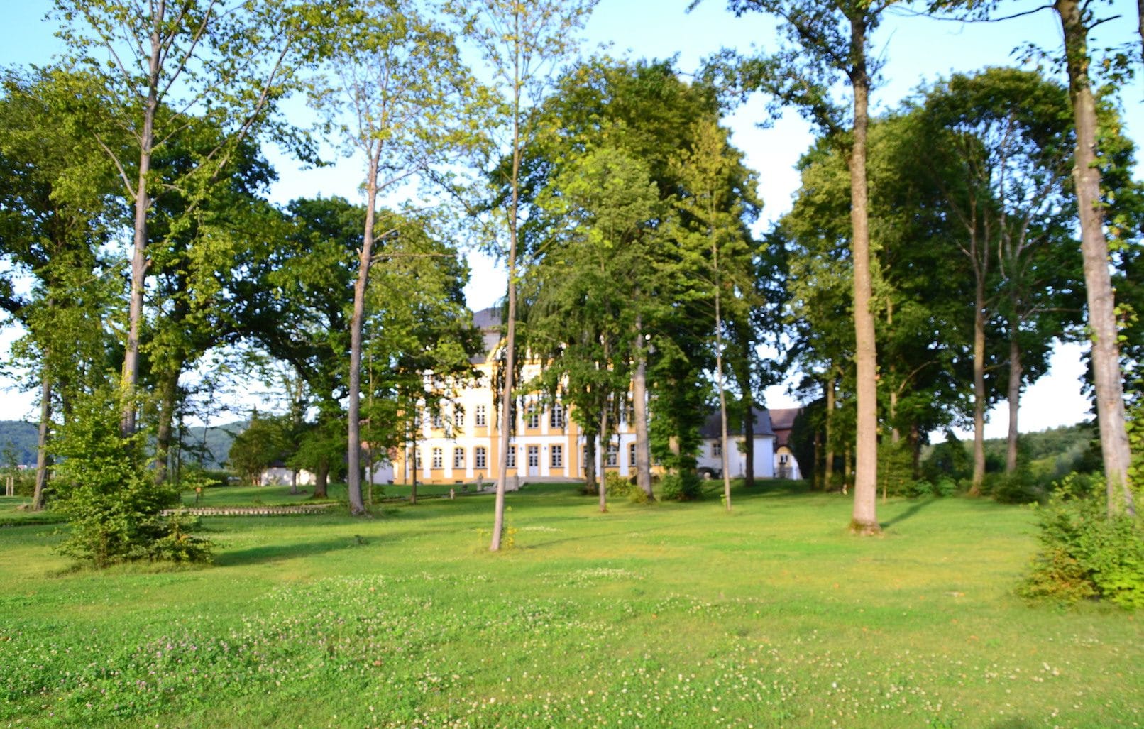 Der grüne Schlosspark Jaegersburg